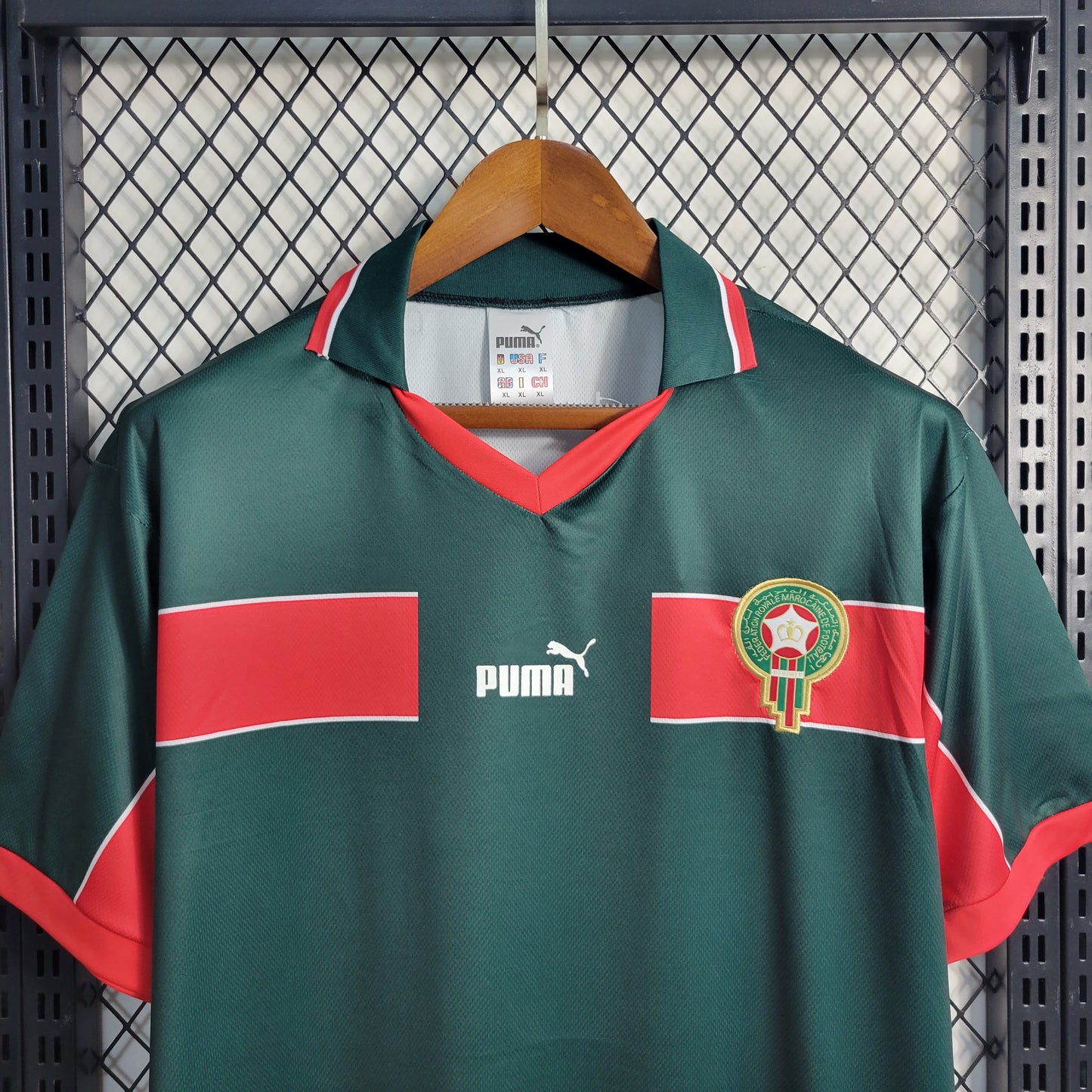 Camiseta Marruecos Retro Local 1998