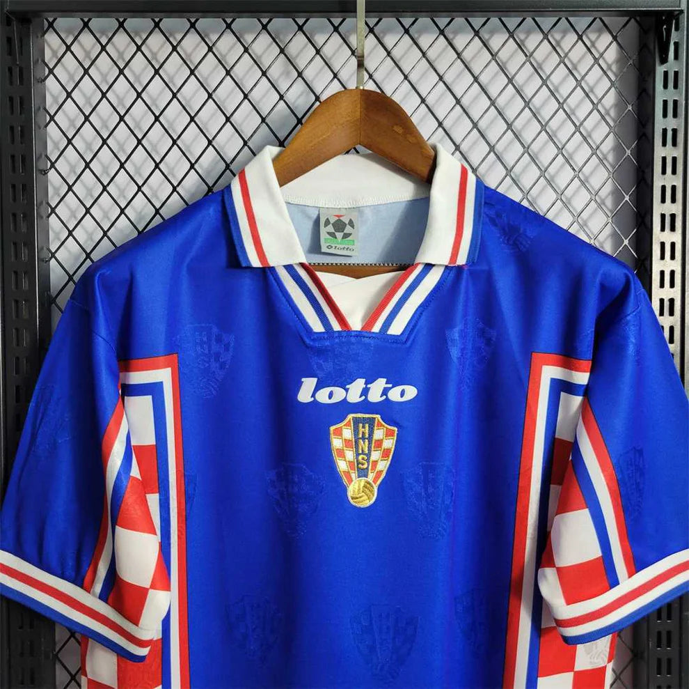 Camiseta Croacia Retro Visitante 1998