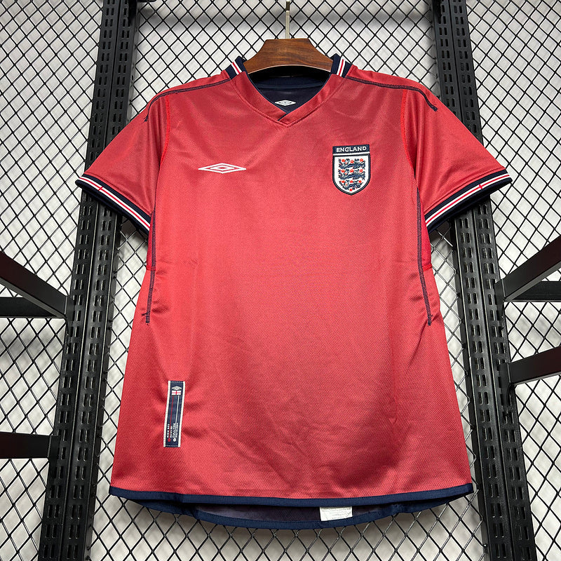 Camiseta Inglaterra Retro Visitante 2002