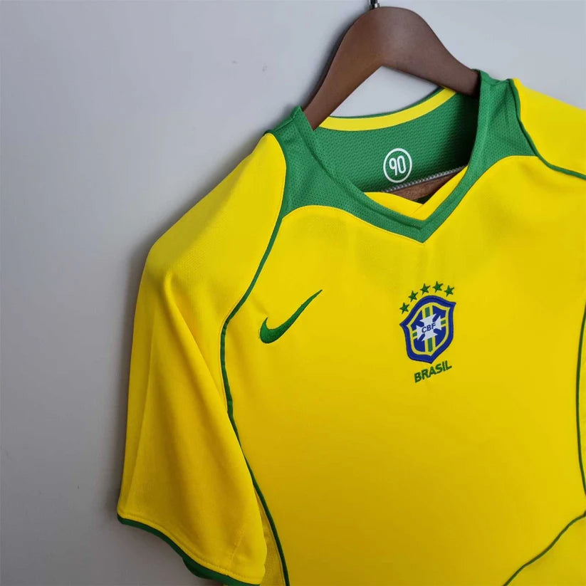 Camiseta Brasil Retro Local 2004