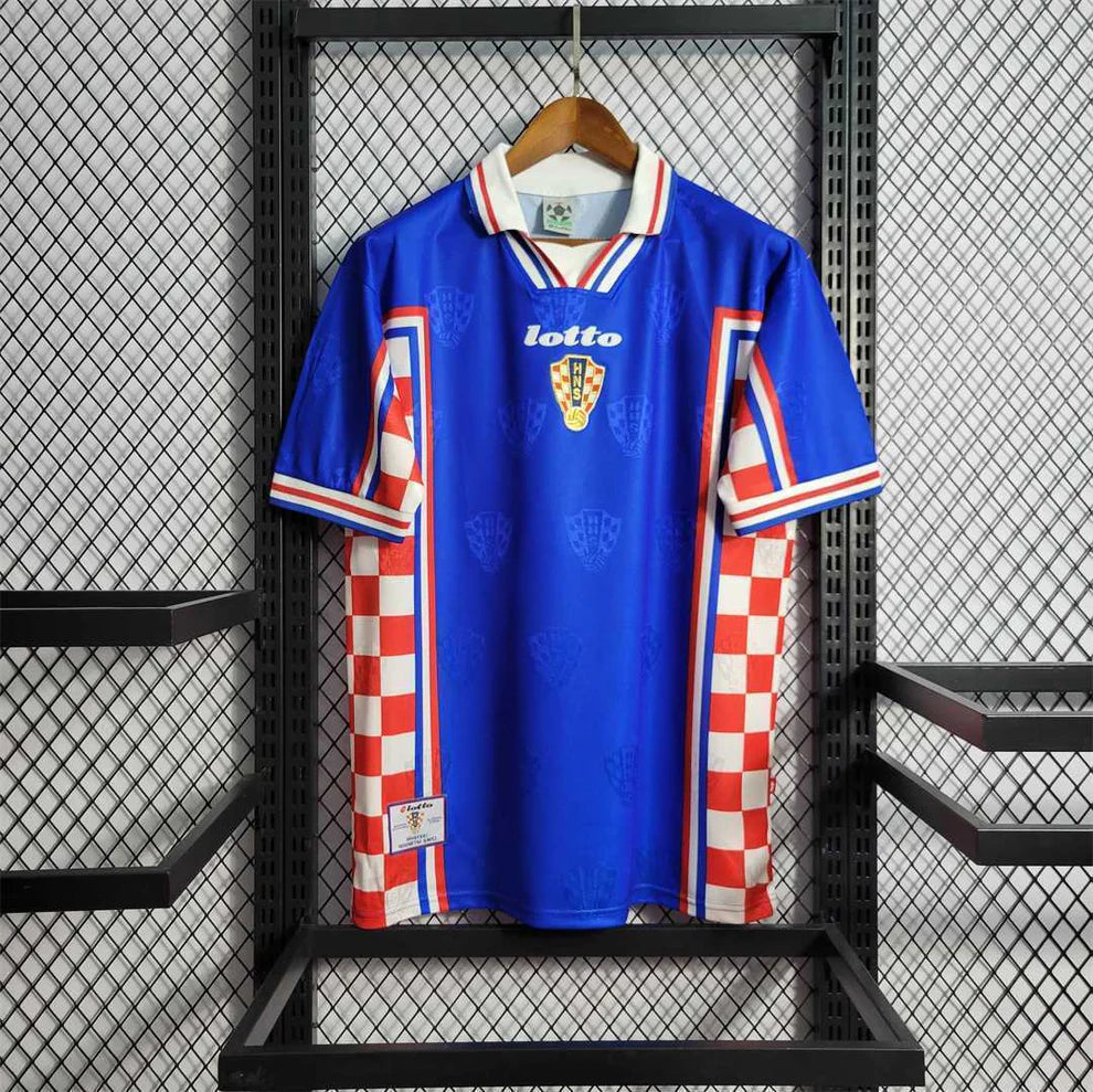 Camiseta Croacia Retro Visitante 1998