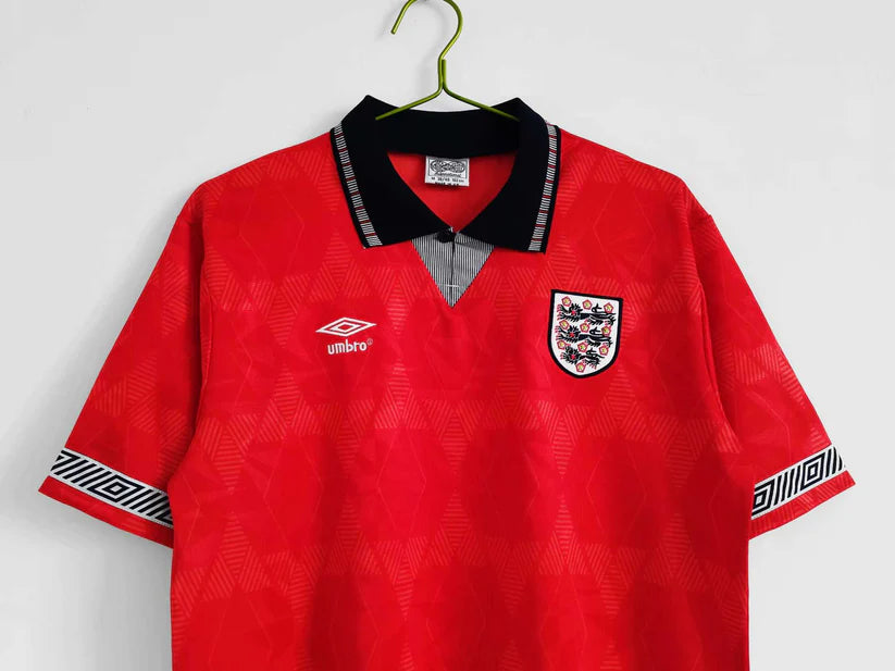 Camiseta Inglaterra Retro Visitante 1990