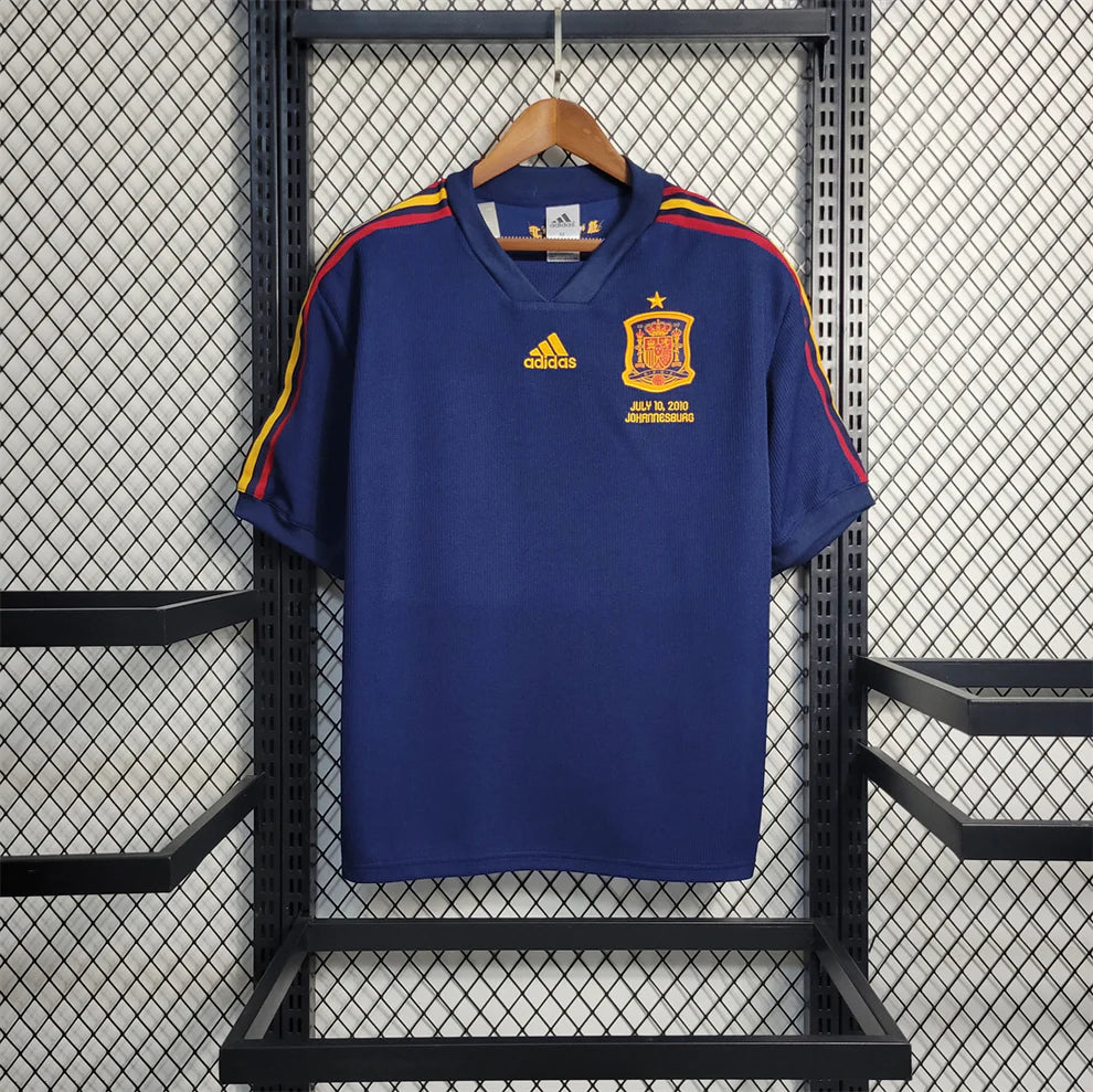 Camiseta España Retro Visitante 2010