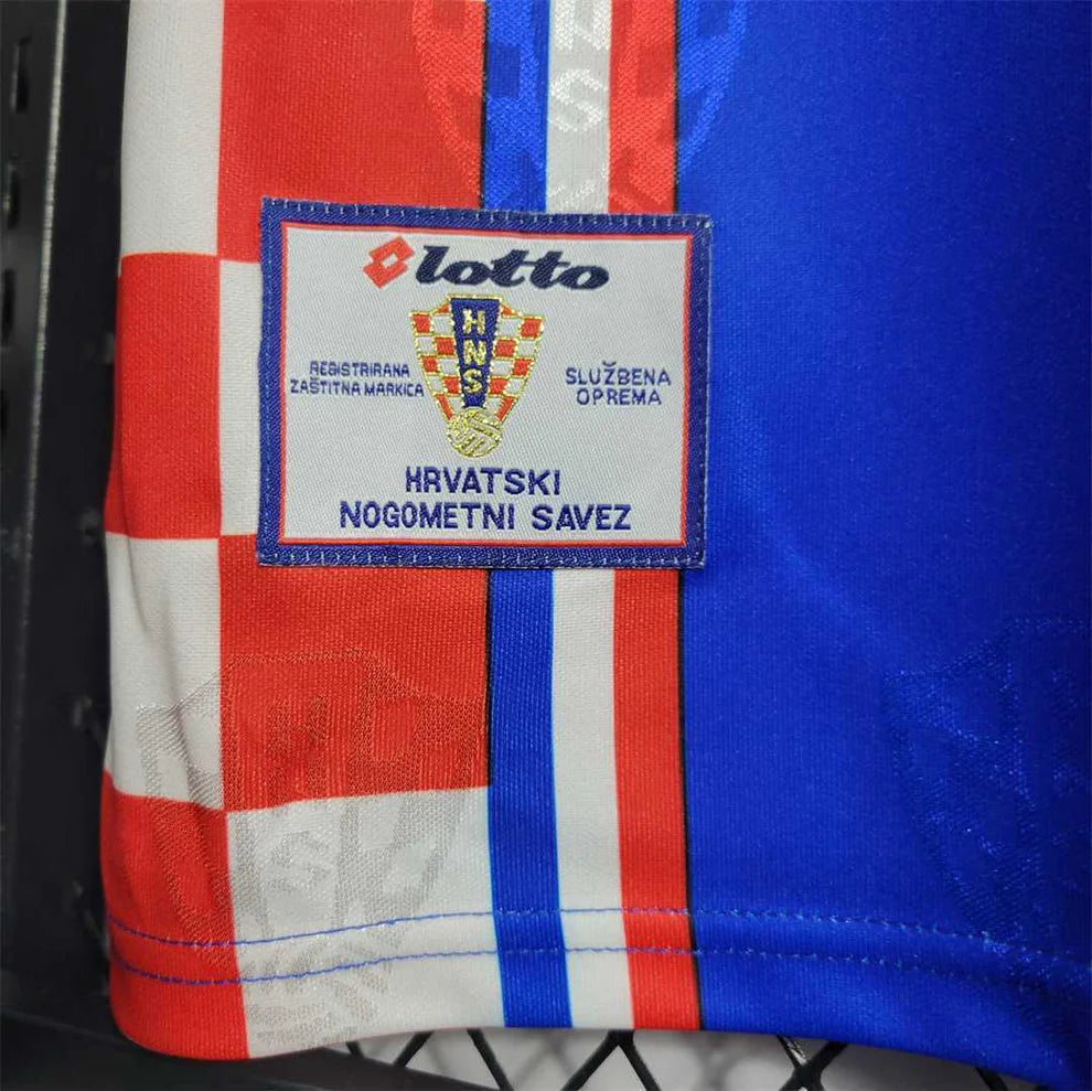 Camiseta Croacia Retro Visitante 1998