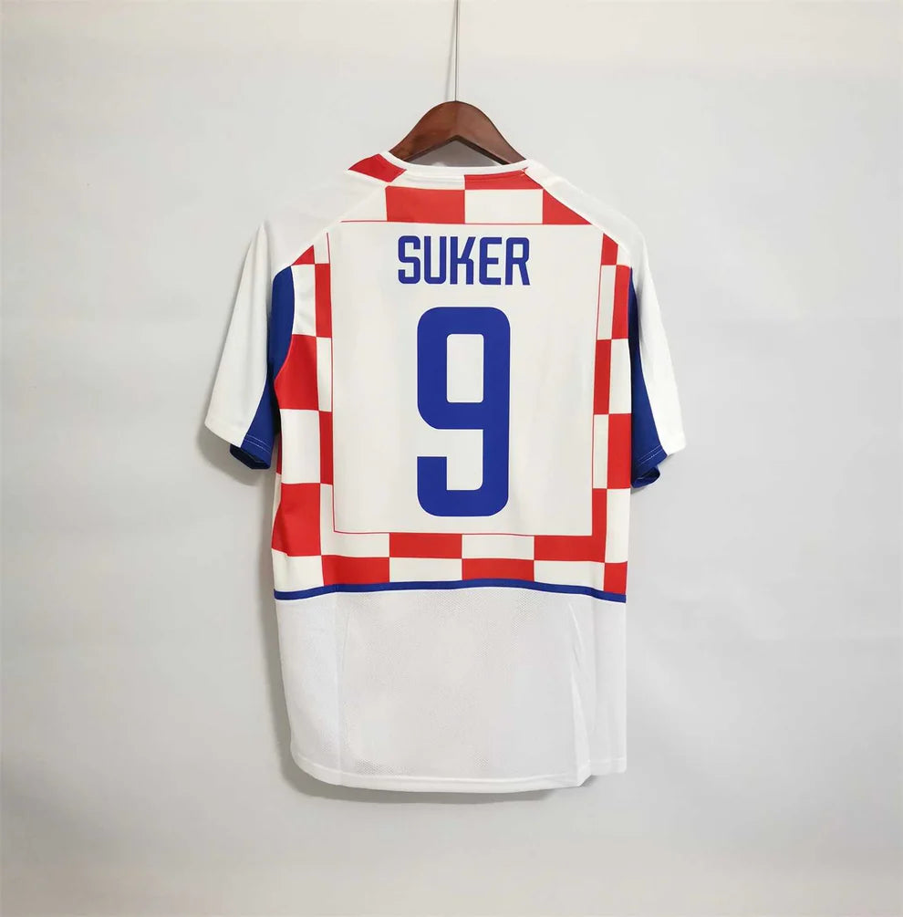 Camiseta Croacia Retro Local 2002