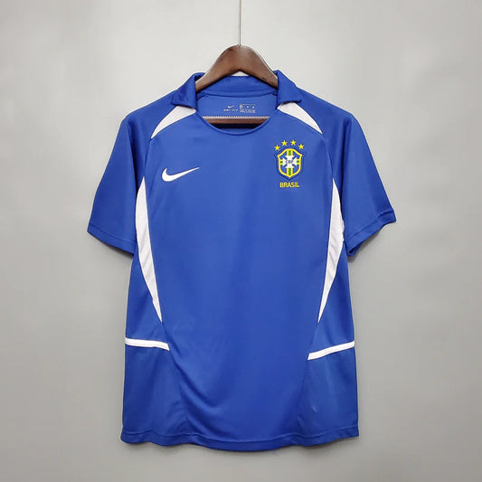 Camiseta Brasil Retro Visitante 2002