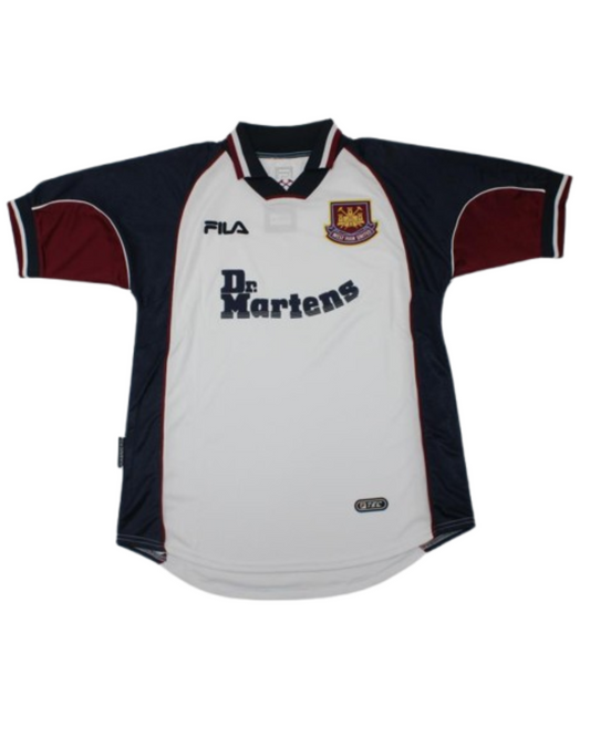 Camiseta West Ham Retro 99-01