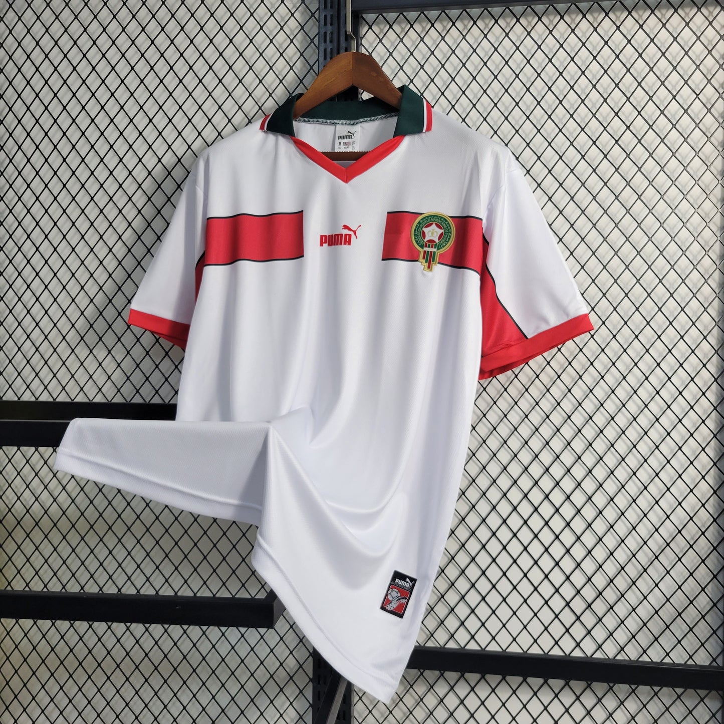 Camiseta Marruecos Retro Visitante 1998