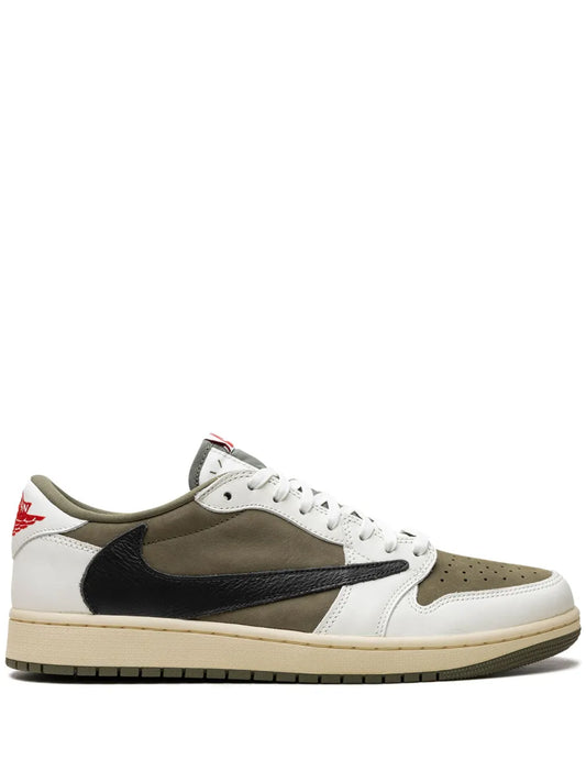 Sneaker "Travis Scott x Air Jordan 1 Retro Low OG SP Reverse Olive"