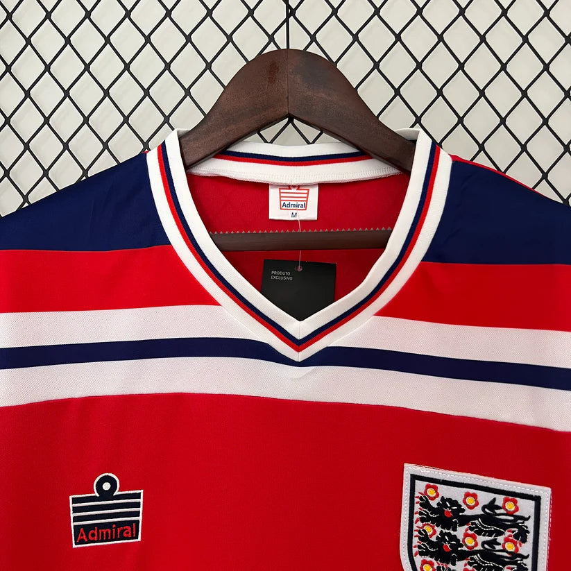 Camiseta Inglaterra Retro Visitante 1982