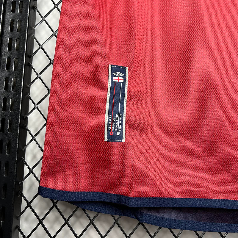 Camiseta Inglaterra Retro Visitante 2002