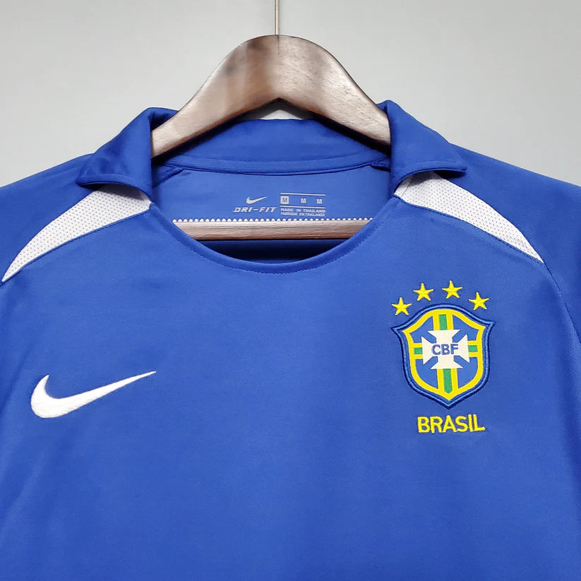 Camiseta Brasil Retro Visitante 2002