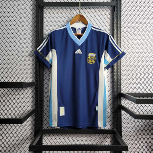 Camiseta Argentina Retro Visitante 1998