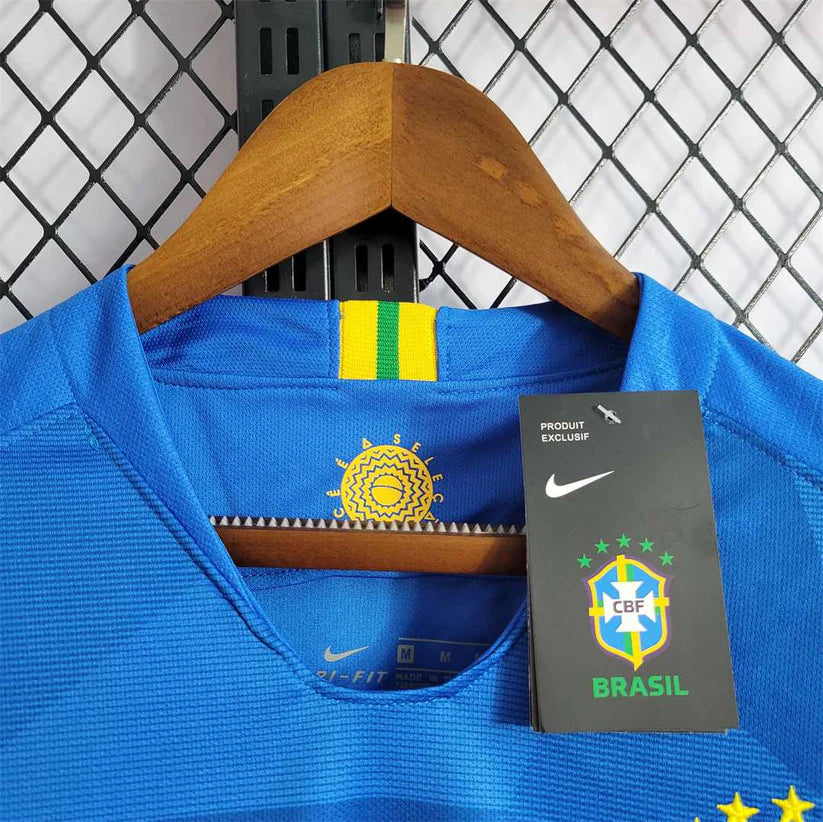 Camiseta Brasil Retro Visitante 2018