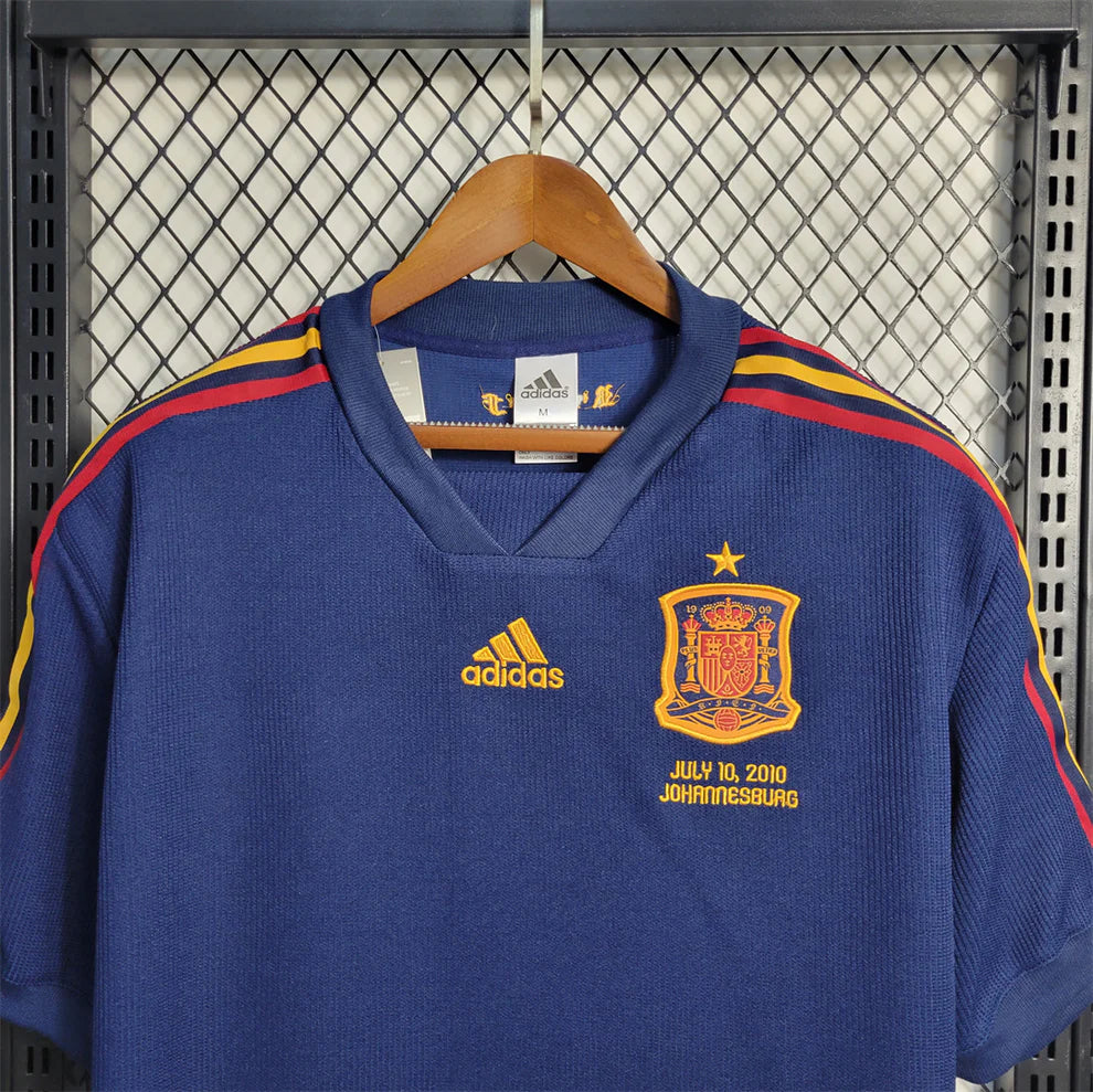 Camiseta España Retro Visitante 2010