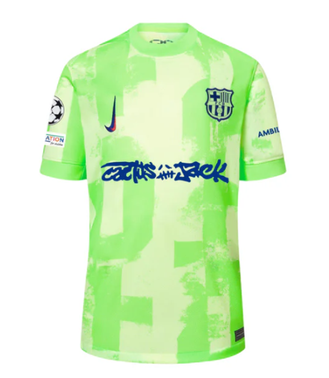 Camiseta Barcelona X Travis Scott