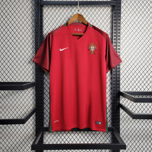 Camiseta Portugal Retro Local 2016