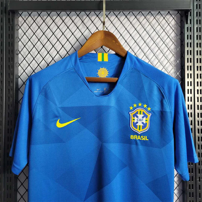 Camiseta Brasil Retro Visitante 2018