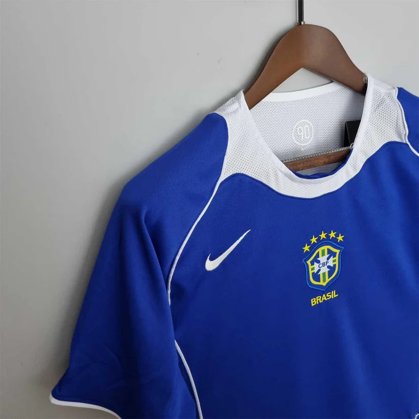 Camiseta Brasil Retro Visitante 2004