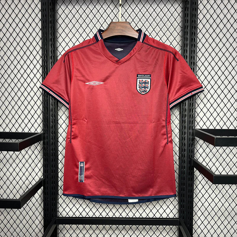 Camiseta Inglaterra Retro Visitante 2002