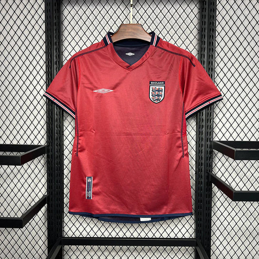 Camiseta Inglaterra Retro Visitante 2002