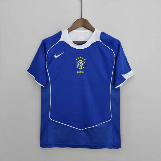Camiseta Brasil Retro Visitante 2004