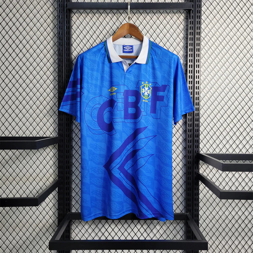 Camiseta Brasil Retro Visitante 1992